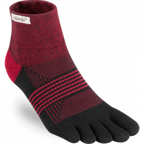 Chaussettes à orteils de running Trail Midweight Mini-Crew Coolmax femme